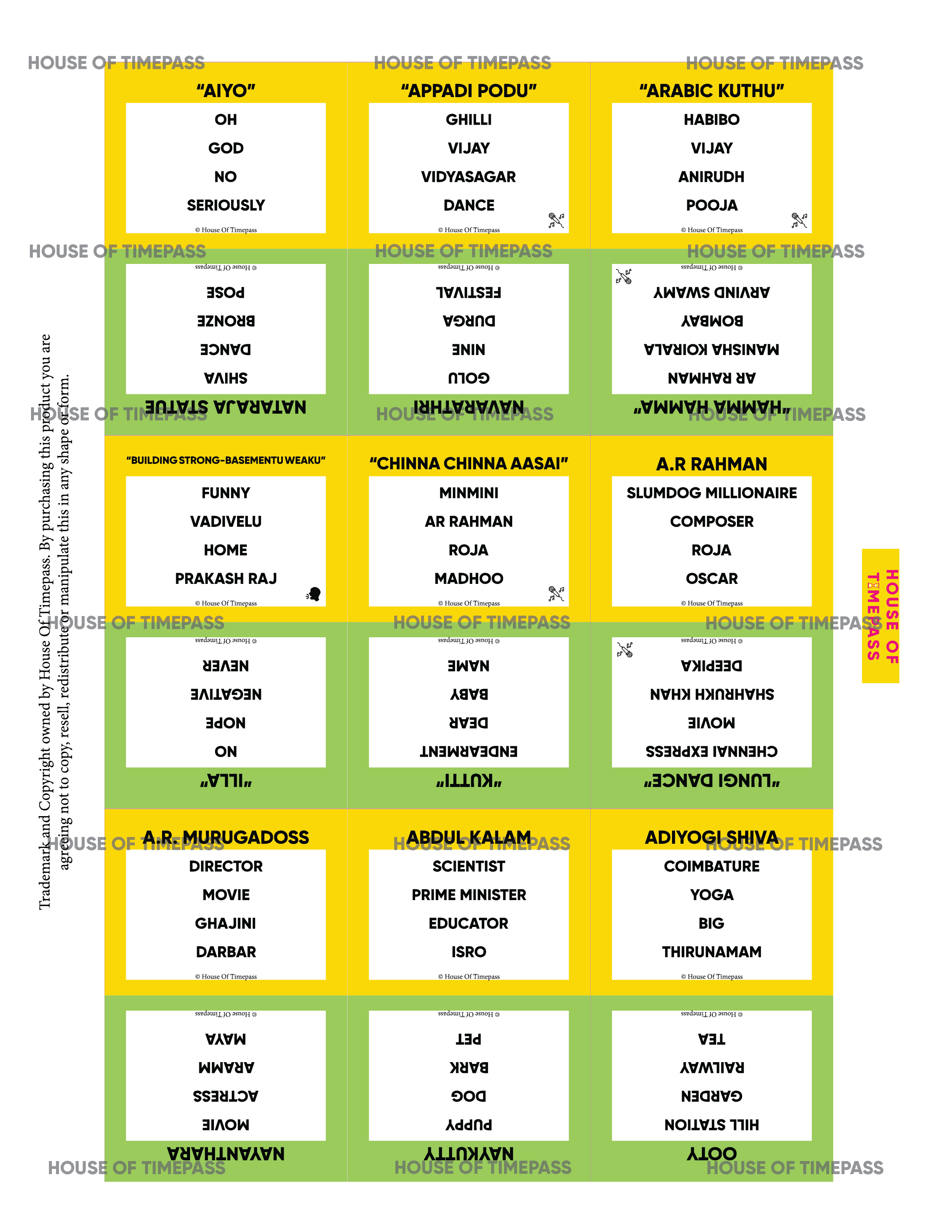 Tamil Pack I Digital Version I 100 Words